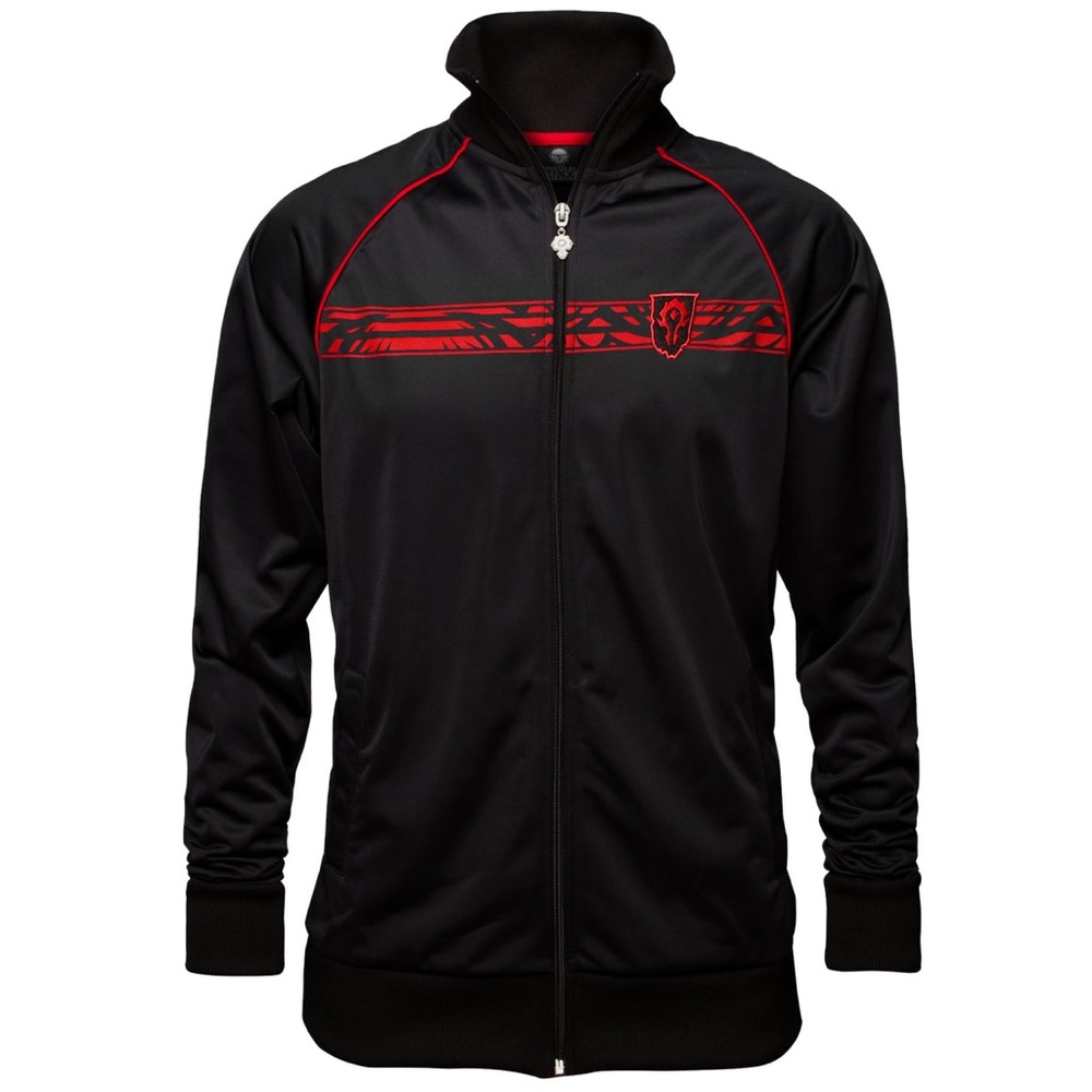 World of Warcraft Horde Track Jacket NWT XS